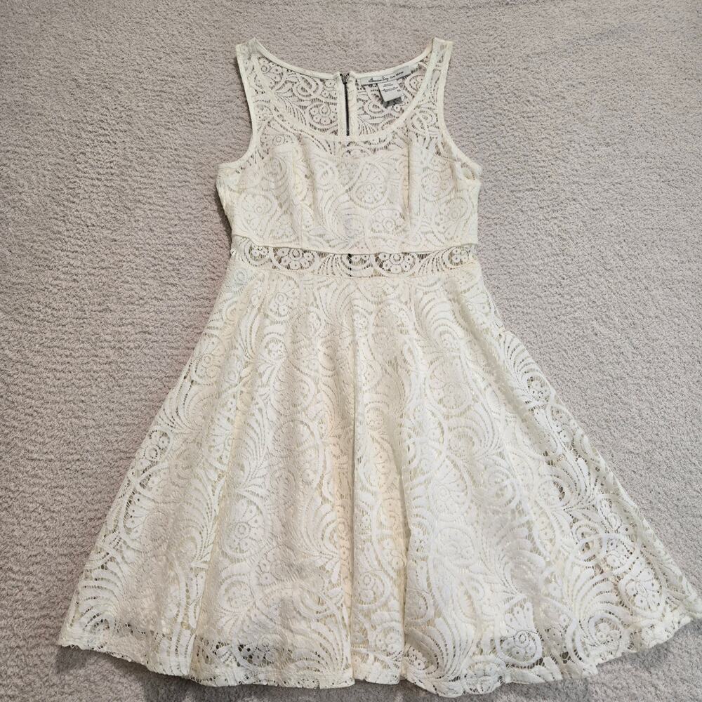American Rag Cie Lace Illusion Skater Dress Size S Summer